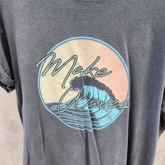 Revolve girl dangerous make waves distressed tee - Picture 6 of 6